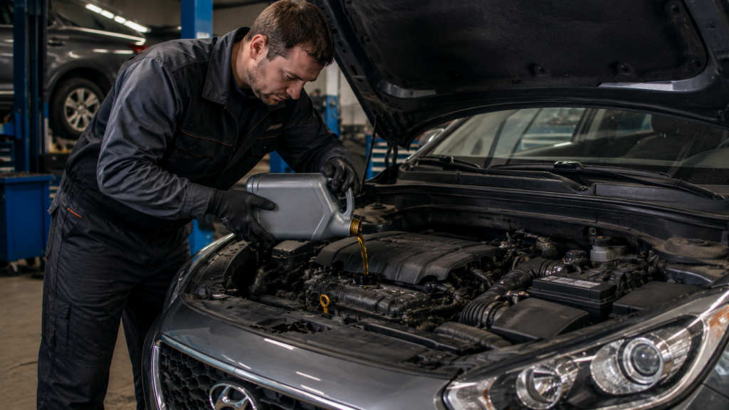 Яке масло підходить для Hyundai i30 1.4 та 1.6-1