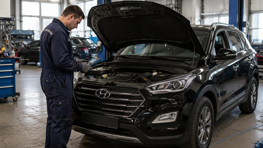 Діагностика помилки P0303 на Hyundai