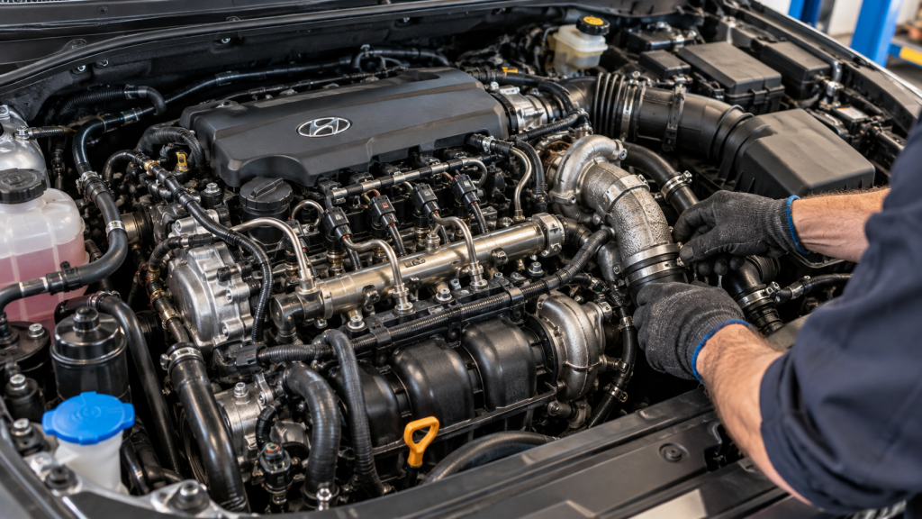 Двигун Hyundai D4EB 2.2 CRDi — характеристики та ресурс